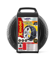 MefaTech X Model Oto Araba Anti Patinaj Takmatik Kar Zinciri 12mm No:8