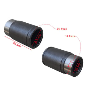 Atv Cf 550 Şaft Kayıcı Kovan İç 14-20 Freze 68 Mm Öm
