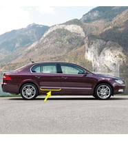 Skoda Superb 2 2009-2013 Sağ Arka Kapı Krom Çıtası 3T0853754