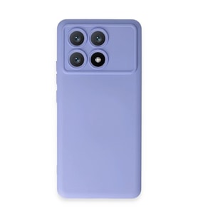 Xiaomi Poco X6 Pro Kılıf Nano içi Kadife Silikon - Lila