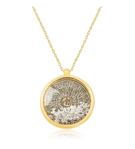 Gümüş Gold Esmaül Hüsna Bayan Kolye