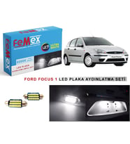 Ford Focus 1 LED Plaka Aydınlatma Ampul Seti FEMEX Parlak Beyaz