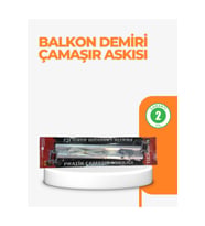 25x60 cm Çamaşır Askılığı Kare Balkon Demiri İçin