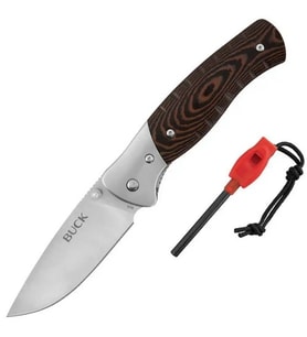 ​Buck 836 Folding Selkirk Çakı ve Ateşleyici