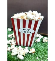 8'li Classic Mısır Kutusu - Classic PopCorn Kutusu - Doğum Günü İkram Hediye -