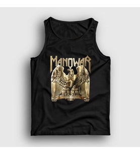Presmono Unisex Siyah Battle Hymns Manowar Atlet 63408tt