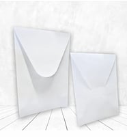 Dikey Zarf 12x18 Beyaz Zarf 50 Adet