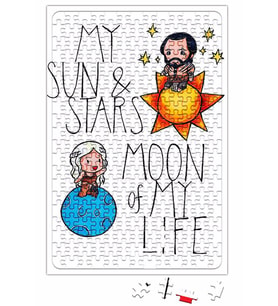My Sun Stars Moon Of My Life Puzzle 240 Parça Yapboz