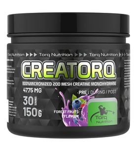 Torq Nutrition Creatorq %100 Micronized Creatine Monohydrate 150 gr Orman Meyveli