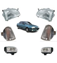 Renault 19 Europa Ön Aydınlatma Seti