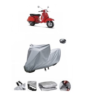 Vespa PX 150  Su Geçirmez Motosiklet Brandası ARKA ÇANTA UYUMLU
