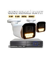⚔️ Çift Kalkan: GUARD-MAX™ 2'li Full Renkli, 65M Metal Kasa Seti