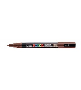 Uni Posca PC-3M Boyama Markörü 0.9-1.3 mm KAHVERENGİ 