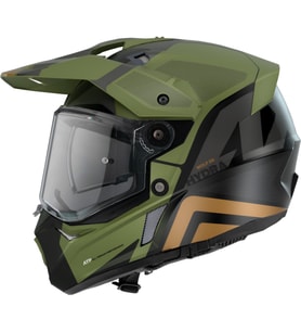 Axxis Wolf Ds Hydra Mat Yeşil Motosiklet Enduro Off-Road Turing Kask