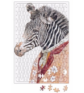 Renkli Zebra Puzzle 240 Parça Yapboz