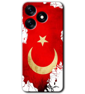 Tecno Spark 10 4G Kılıf HD Desen Baskılı Kılıf - Türkiyem