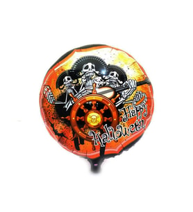 Kuru Kafalı Korsanlar Halloween Şekilli Folyo Balon 45 cm (5343)
