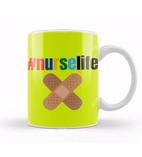 Nurse Gift İdea Funny Saying Quote  Nursing Medical Kupa Bardak Porselen