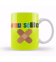 Nurse Gift İdea Funny Saying Quote  Nursing Medical Kupa Bardak Porselen