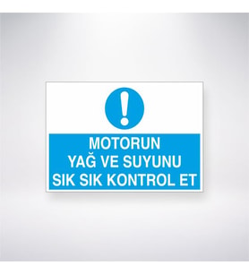 Motorun Yağ ve Suyunu Sık Sık Kontrol Et