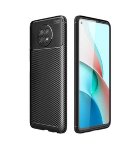 Xiaomi Redmi Note 9T Kılıf Esnek Soft Karbon Tasarım Legion Serisi (Siyah)