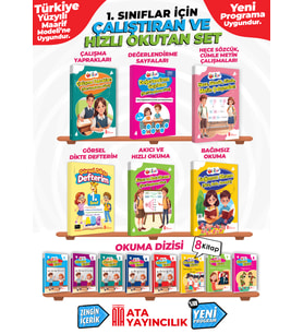 1. Sınıf Yeni Çalıştıran ve Hızlı Okutan Set (İlk Okuma)