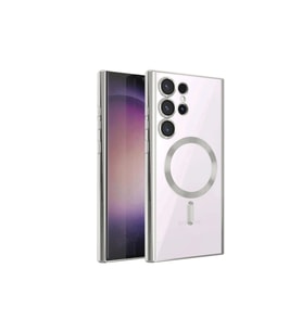 Samsung Galaxy S24 Ultra Kılıf Kross Magneticsafe Kapak - Titan Gri