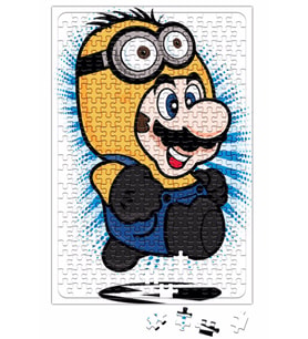 Super Minion Mario Puzzle 240 Parça Yapboz