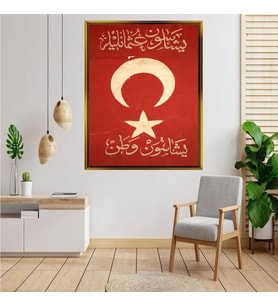 Altın  Çerçeveli tablo ss1361