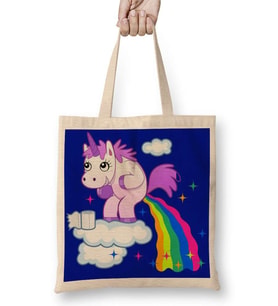 Unicorn Bez Çanta Uzun Saplı