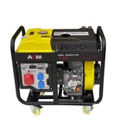 abm YH9000ASE 9.5kVA 15bg 498cc 7 ile 13sa 165kg Tekerli Marşlı Trifaze Dizel Jeneratör