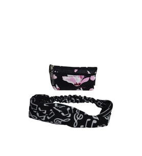 Lüks Tasarım Şıklığı Bandana ve Çanta Seti