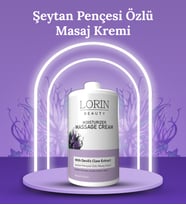 LORİN BEAUTY MOITURIZER MASSAGE CREAM ŞEYTAN PENÇESİ ÖZLÜ MASAJ KREMİ 200 ML
