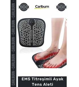 #TensAleti Masaj Terapi EMS Titreşimli Taşınabilir Ayarlanabilir Rahatlatıcı Pratik Ayak Tens Aleti