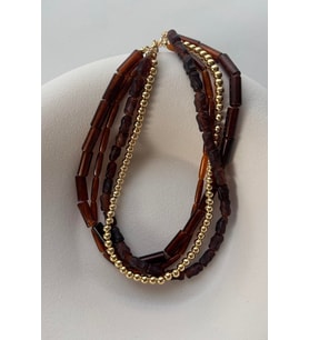 Golden Amber – Altın Kehribar Kolye