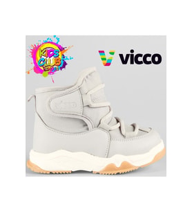 Vicco Bull Phylon Kauçuk Taban Ortopedik Çocuk Kar Botu (Gri)
