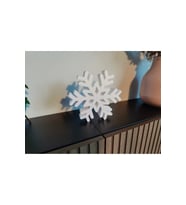Modern Dekoratif Kar Tanesi Biblo, Christmas, Yılbaşı, New Year, Yılbaşı Temalı Kar Tanesi Obje