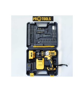 Darbeli Vidalama Matkap Çelik Gövde 2x48 V Batarya Full Set