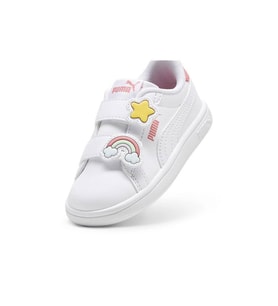 PUMA SMASH 3.0 BADGES BEBEK SPOR AYAKKABI BEYAZ