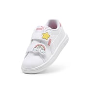 PUMA SMASH 3.0 BADGES BEBEK SPOR AYAKKABI BEYAZ