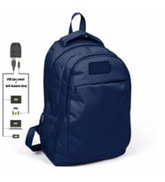 Coral High Lacivert İlk ve Ortaokul Sırt Çantası - USB ve AUX Çıkışlı - Erkek