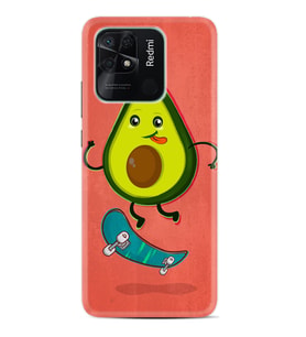 Xiaomi Poco X3 Pro M4 Pro X4 Pro C40 10C Kılıf Desenli Silikon Avokado Skate 1741