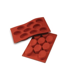 Silikomart SF018 Orta Boy Oval Profesyonel Silikon Kalıp