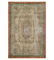 Vintage  Eskitme El Yapımı Halı 157x232 cm 10137