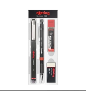 Rotring Ofis Seti Visumax Versatil Kalem 07mm+ Roller Kalem Siyah
