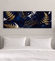 BK Gift Yatak Odası Konseptli Panorama Kanvas Tablo 100x35cm-19