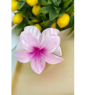 LOTUS ÇİÇEĞİ MANDAL TOKA (Lila)