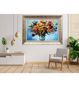 Gümüş Çerçeveli Tablo nb1236