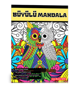 Büyülü Mandala Boyama Kitabı (Herkes İçin)