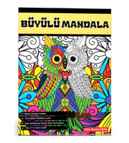 Büyülü Mandala Boyama Kitabı (Herkes İçin)